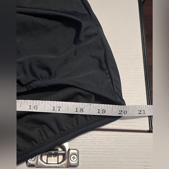 NWT Black Twist Knot One Piece Swimsuit 1X (16/18) - Picture 10 of 10